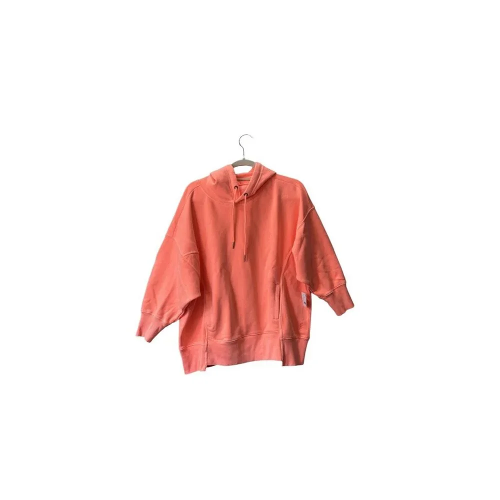Free People Movement Sprint To The Finish Hoodie Pockets Band Hem Size L NWT - Picture 6 of 12